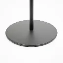 Base ronde noire du poteau de délimitation 45 cm en environnement muséal TELNALINE