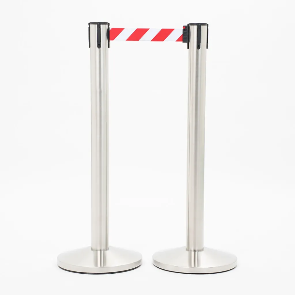 Poteaux de guidage balisage blanc rouge sécurité professionnelle TELNALINE®